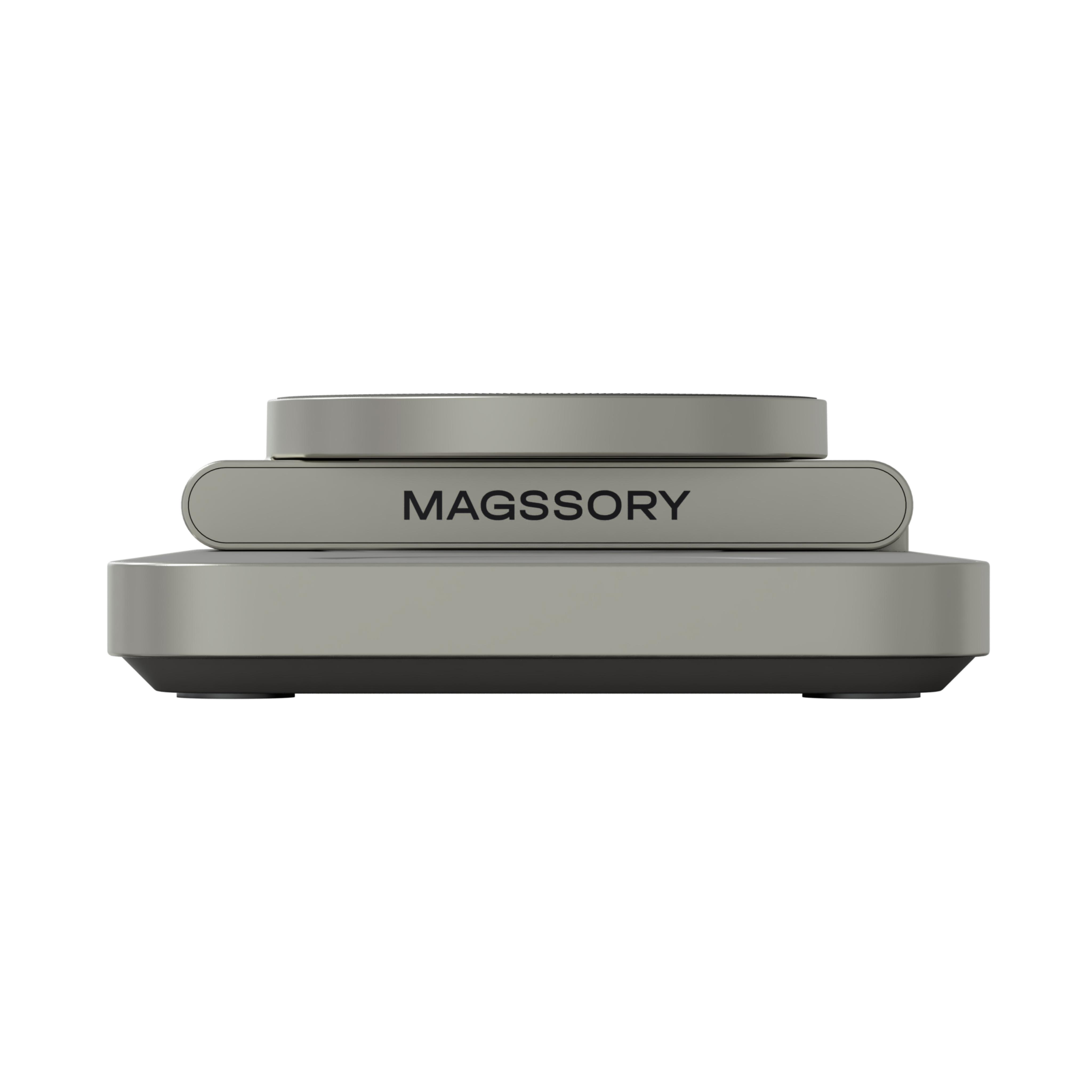 Зарядная станция 3 в 1 Magssory Yoga для Apple Qi2 Titan, Титан — WCH016 t 11